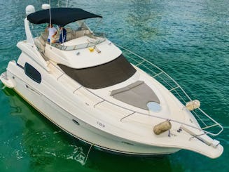 Yacht de luxe Silverton Sport Bridge de 48 pieds à Miami !