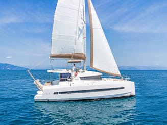 Bali 4.1 - Sailing catamaran for Cruise in Crete Rethymno