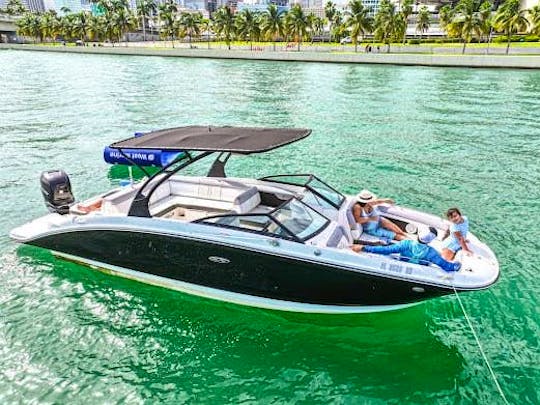 Enjoy Miami with 30FT SUNDECK DELUXE!!