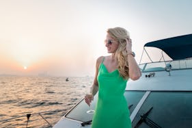 Sunset Cruise in Dubai with Live BBQ and Drinks ( 3 hrs Sharing Trip)