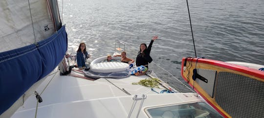 Catamaran à voile de luxe à Oceanside