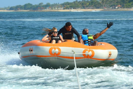 Donut Tube Ride in Negombo, Sri Lanka