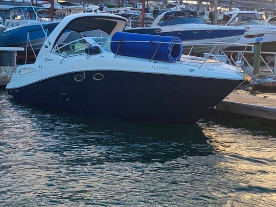 Miami Beach Boat Rental Bliss: Cruise in Style with a 32-Foot SeaRay