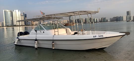 Aluguel de lancha para 8 passageiros em Abu Dhabi