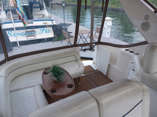 BLACK YACHT WEEKEND DEAL $300/HOUR ON 33' BAYLINER (INCLUDES BOAT TIE-UP!!!)