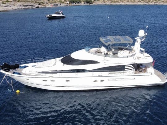 Charter 65’ Motoryacht Fairline Squadron rental in Bodrum, Tr