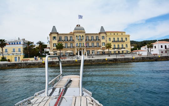 Excursion quotidienne de Spetses/Porto Cheli aux îles Dokos et Hydra avec Blue Game