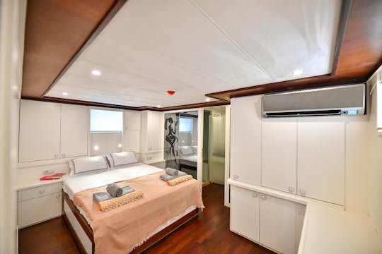 Yacht charter in Fethiye / Gocek · Custom Built Motor Boat — Trawler 2017 Model