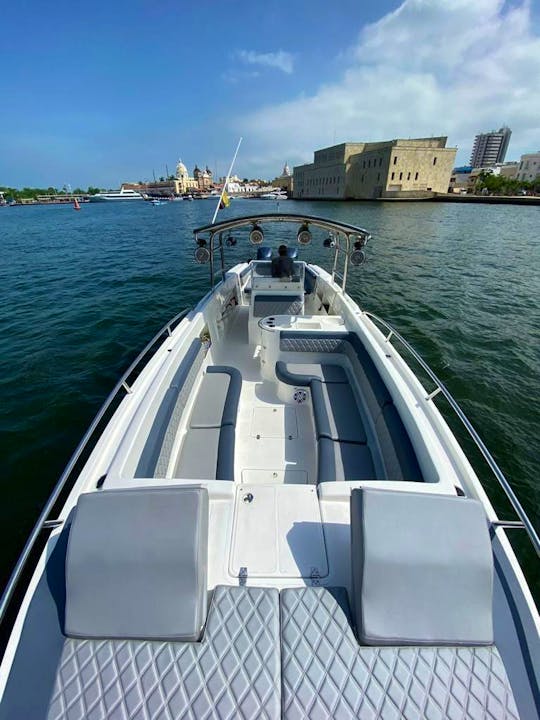 41ft Motor Boat for Island Hopping in Cartagena de Indias, Bolívar