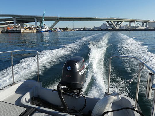 Private Fun and Relaxing Cruising in Osaka Bay. Perfect for sightseeing!!