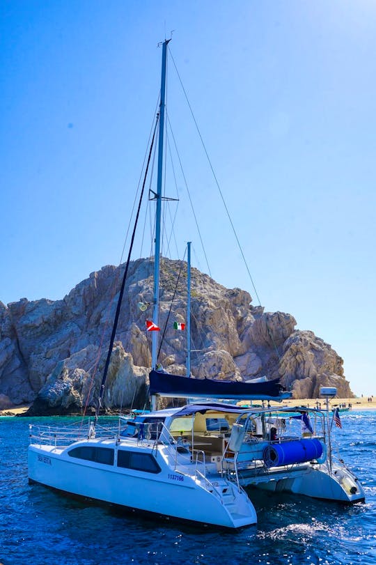 Experience Cabo on a Luxury, Private Sailing Catamaran!