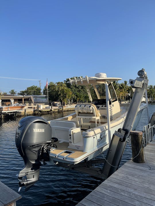 Cruise on a 24-Foot Scout Sportfish Center Console in Luxury!