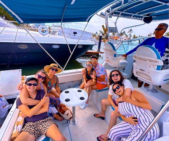 🌟 Private 27ft Boat In Puerto Vallarta, 8 people 🏖