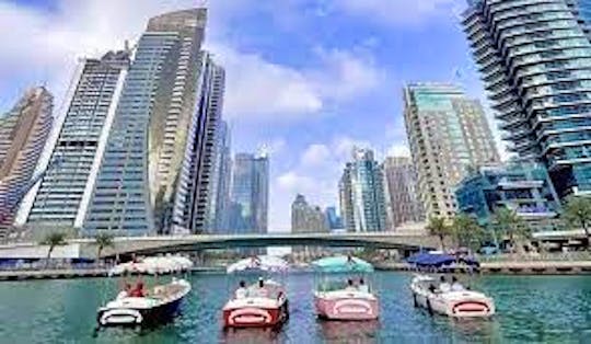 "Private Duffy Boats " Celebration Surprises in Dubai Marina, Ain Dubai