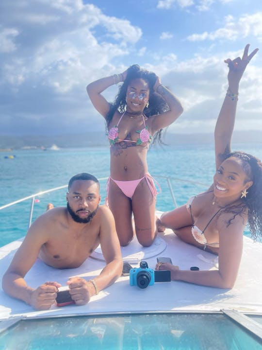 The best private boat cruise in Montego Bay, pay for 3 hours and get a FREE HOUR