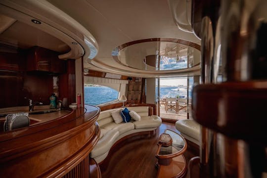 Azimut 70 Vip service in La Paz. Balandra Espíritu Santo