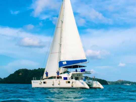 Experimente a liberdade: aluguel de catamarã - LAGOON440