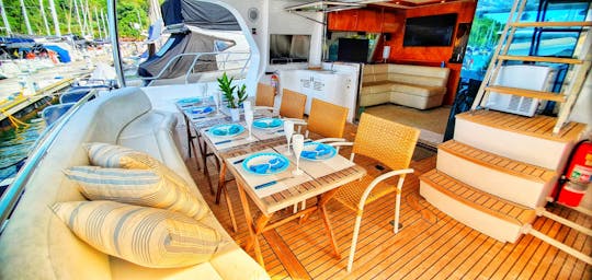 64ft Catamaran Yacht Charter in Paraty, Brazil