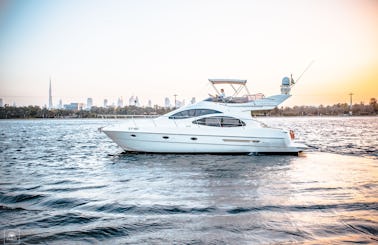 Luxury Redefined: 45ft Azimut Yacht Charter from Dubai Marina