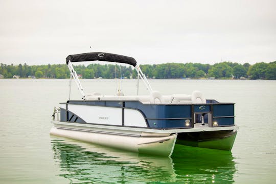 2024 Crest LX - 15 passenger pontoon boat, Bimini Top Included