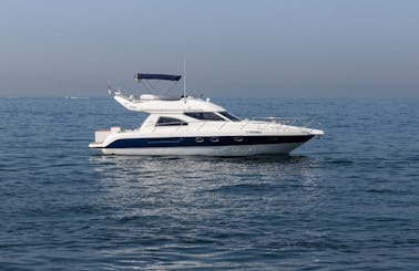 45ft Majesty Motor Yacht Charter in Dubai, United Arab Emirates for 10 person