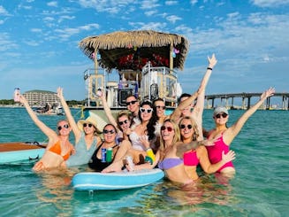 Tiki Boat Cruise to Fire Island for up to 18 people