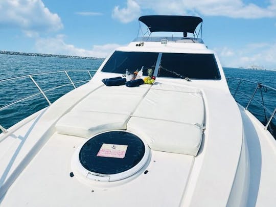 Explore Dubai on Italian Luxury Yacht 55ft - 18 Guest Best offer in Dubai 