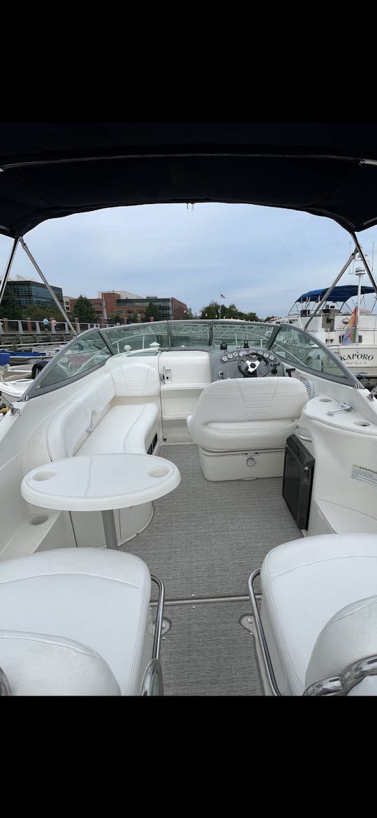 Welcome aboard! This 27ft cruiser is perfect for your day on the water!