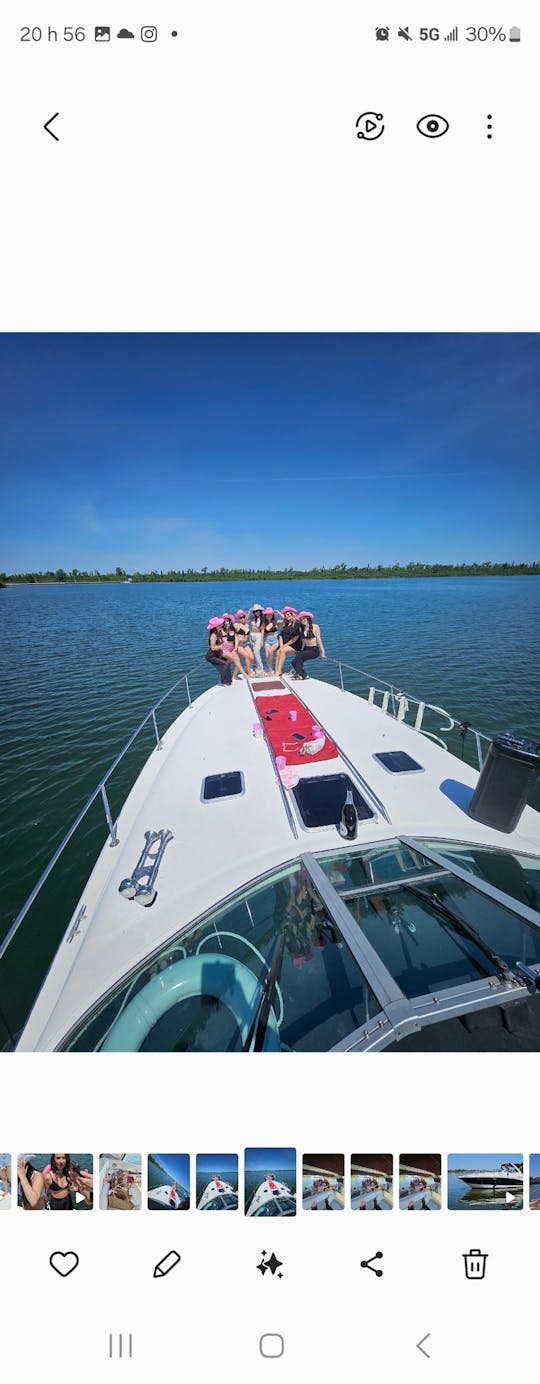 Barco de luxo Wellcraft 40"