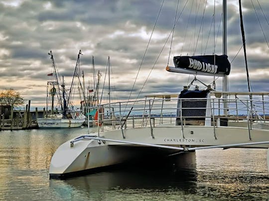 Catamarán exclusivo para eventos privados de 50 pies con bar