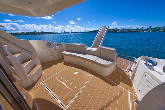 Aicon 62ft Luxury Motor Yacht with 1 hour free on jetski!