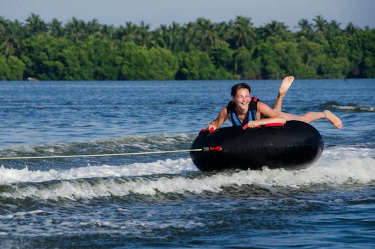 Donut Tube Ride in Negombo, Sri Lanka