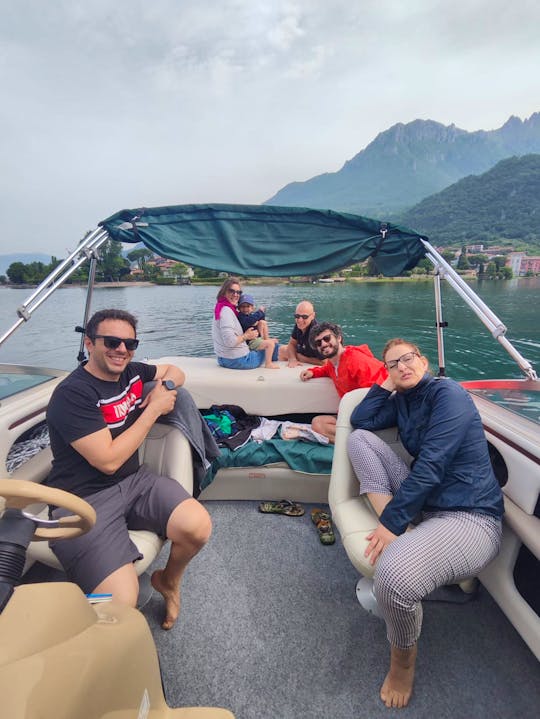 Boat Tour - Sea ray 190 - Lake Como Varenna Bellagio Lecco