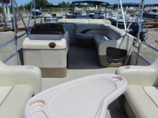 Enjoy a Day aboard our Pontoon Party Barge!