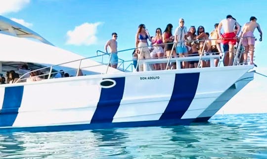 Amazing Party Boat in Punta Cana Totally Private For You Book Now 🥳😎🏝️