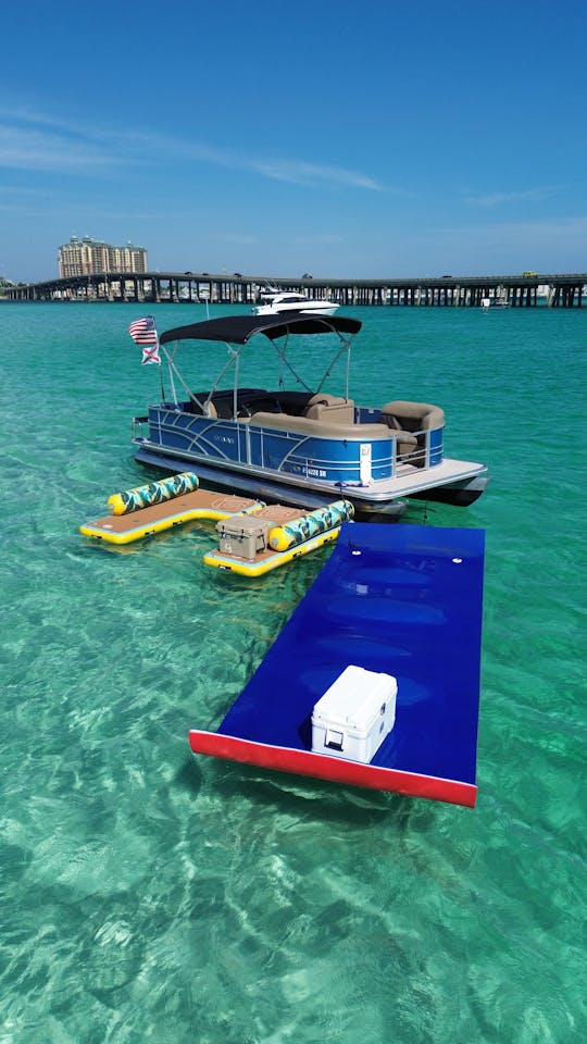 Book a Captained adventure on one of our 2020 Sylvan Mirage Pontoons!