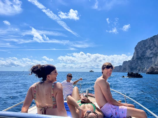 From Sorrento: Capri Private Tour with skipper