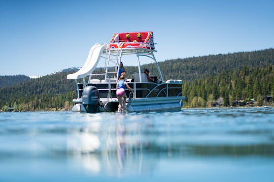 Pontoon with slide in Tahoe Vista, California - 8 Hours