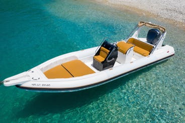 Paul boat 8m Rib for rent in Marina Gouvia Corfu