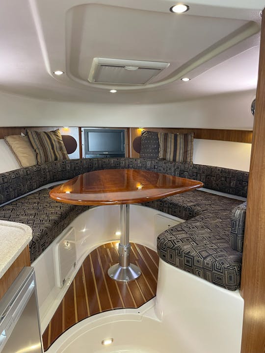 Relaxation on this dual A/C Luxury Yacht