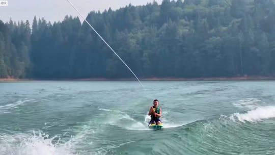 2021 Heyday WT 2 Wakesurf on a Perfect Wave!
