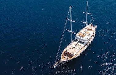 Sail away in style aboard our stunning Gulet, where relaxation meets adventure 