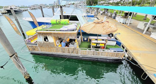 Tiki Cat Tours in Miami Beach at Haulover Sandbar