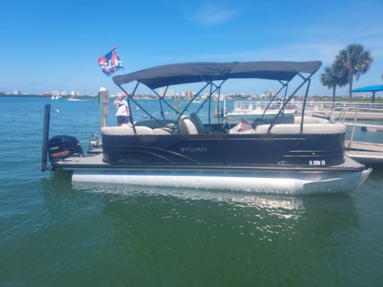 Sylvan Mirage x3 225 ch, carburant 2022 avec rampe de mise à l'eau Seminole