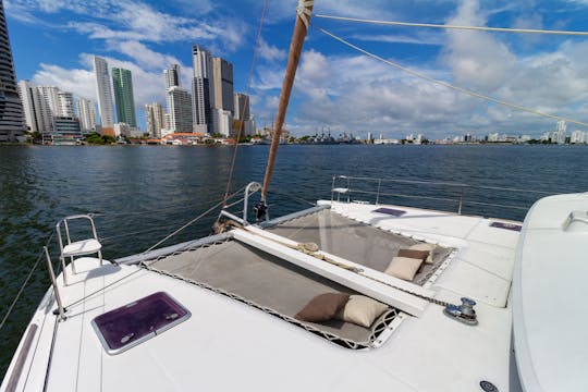 Charter 40' Cruising Catamaran In Cozumel, Mexico