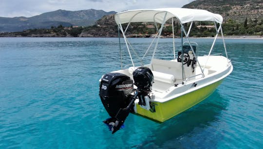Bateau Ritsa 4,85 m, aucun permis requis 