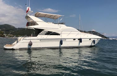 Fairline 59 Motor yacht with 6 people capacity in Gocek region