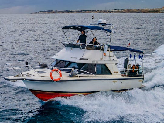 Comfort Diving Boat for 6 divers – Malta
