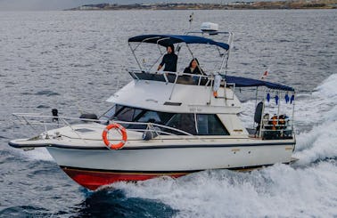 Comfort Diving Boat for 6 divers – Malta