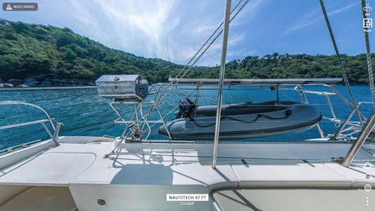 Zarpe hacia el paraíso - Catamarán Nautitech de 47 pies
